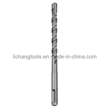 SDS Plus Drill Bits with Cross Head and Double Flute, Sandblasting Finish